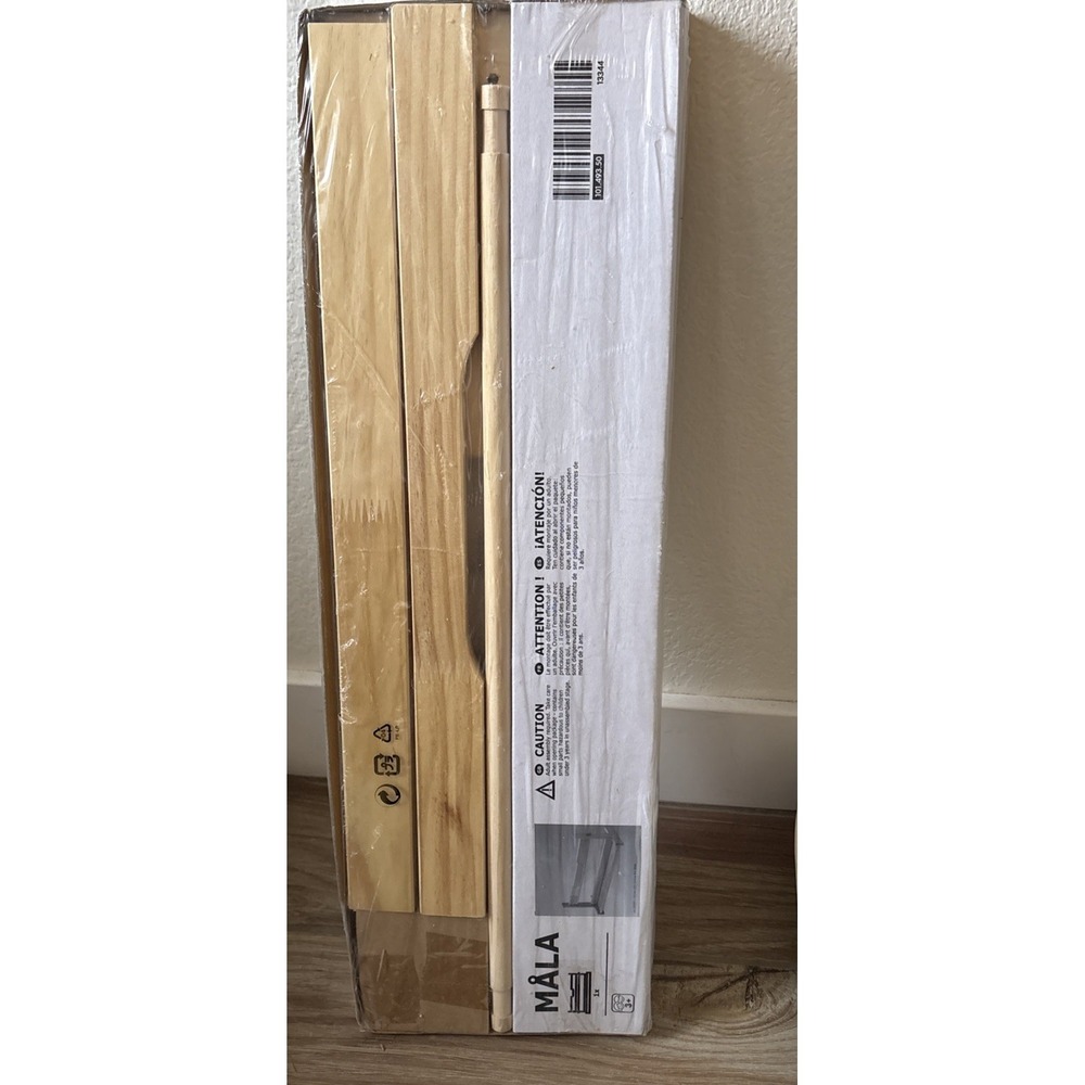 New Ikea Mala Wooden Tabletop Paper Roll Holder